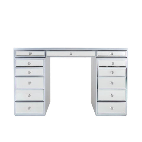 VANITYWS - WHITE WITH MIRROR